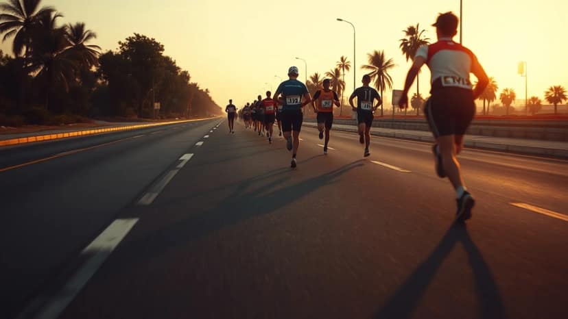 Marathon Mérida Banorte: running race at Mérida, Mexico