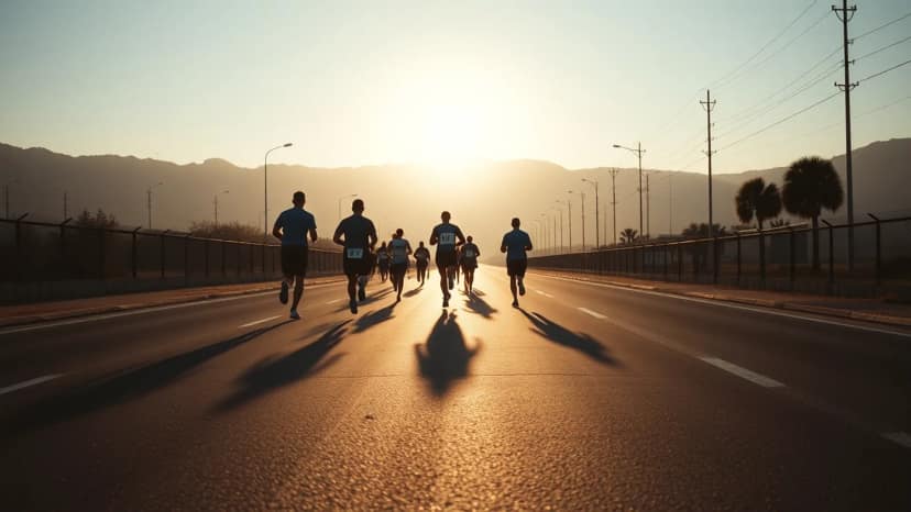 Maratón Powerade Monterrey: running race at Monterrey, Mexico
