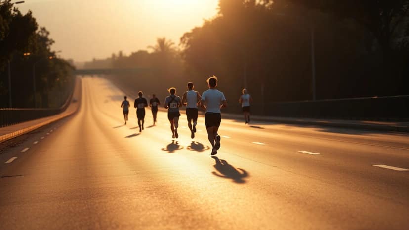 Maratona da Cidade do Rio de Janeiro: running race at Rio de Janeiro, Brazil