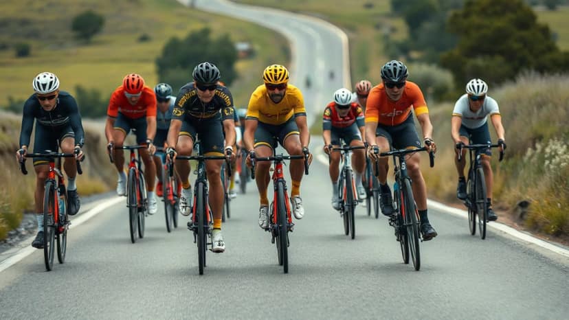 Marcha Ciclodeportiva Montesa: cycling race at Montesa, Spain