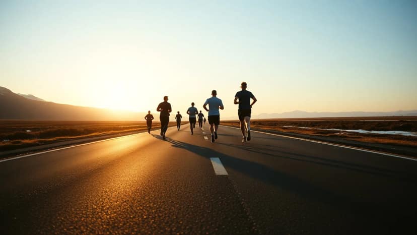 Midnight Sun Marathon: running race at Tromsø, Norway