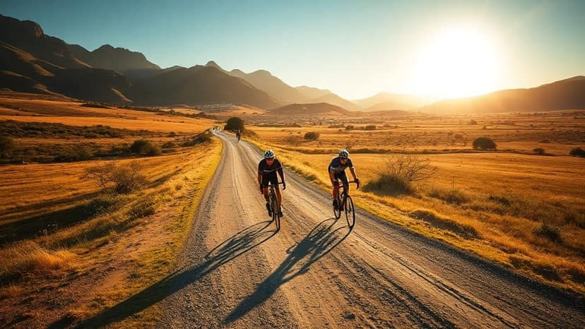 Montagu Gravel Grit Festival: cycling race at Montagu Western Cape, South Africa
