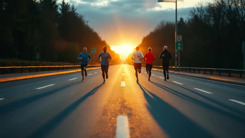 Moscow Half Marathon: running race at Moscow, Russia