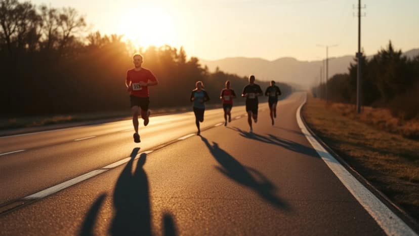 Nara Marathon: running race at Nara, Japan