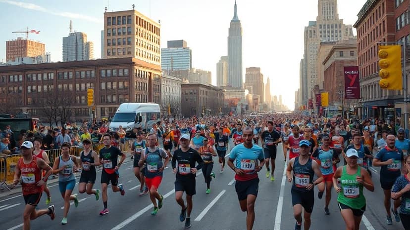 TCS New York City Marathon 2026: running race at New York, United States