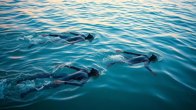 Oceanman Guanacaste: swimming race at Guanacaste, Costa Rica