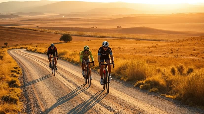 Outdoor Cycling Series Haut-Languedoc: cycling race at Lunas, France