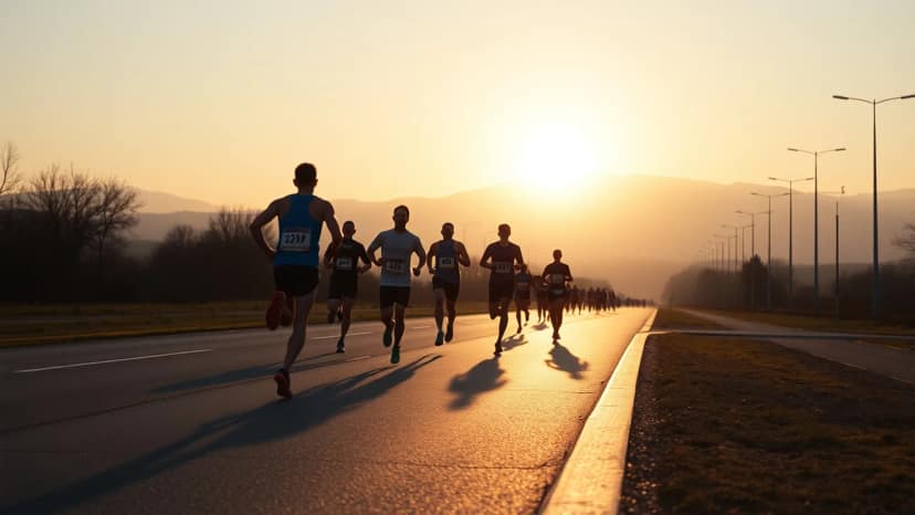 Padova Marathon: running race at Padua, Italy