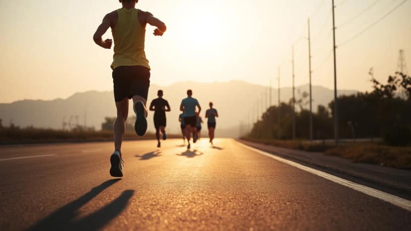 Phnom Penh International Half Marathon: running race at Khan Mean Chey, Cambodia