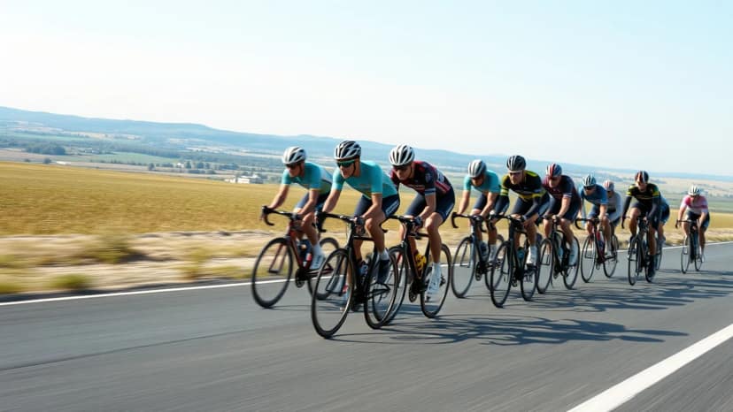 Prenzlauer Hügelmarathon: cycling race at Prenzlau, Germany