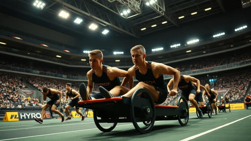 PUMA HYROX World Championships Hong Kong: hyrox race at Hong Kong, Hong Kong