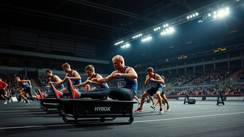 PUMA HYROX World Championships Stockholm: hyrox race at Stockholm, Sweden