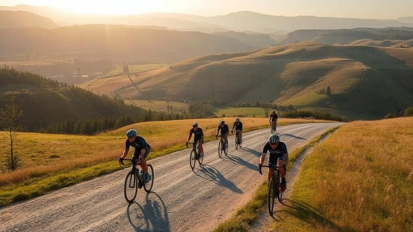 Raffaello Gravel: cycling race at Urbino, Italy