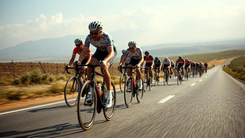 Ride Joburg: cycling race at Johannesburg, South Africa