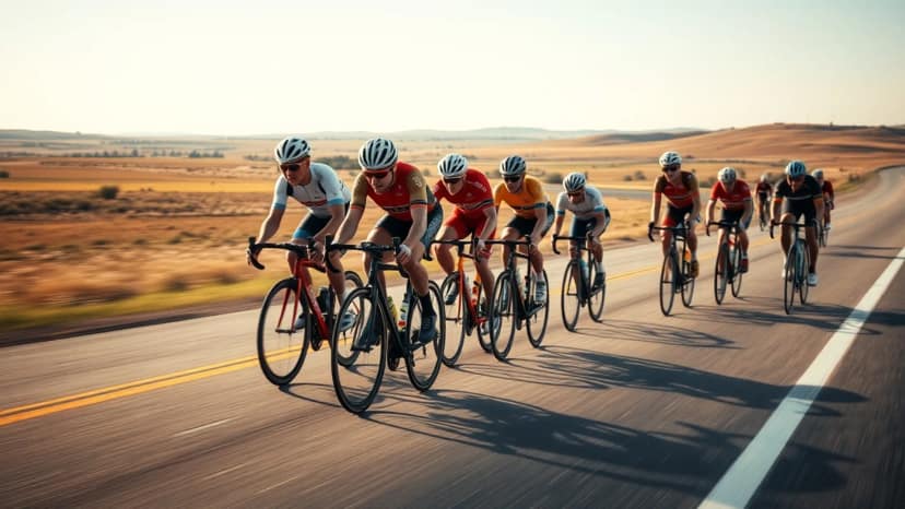 Rule of Three: cycling race at Bentonville, United States