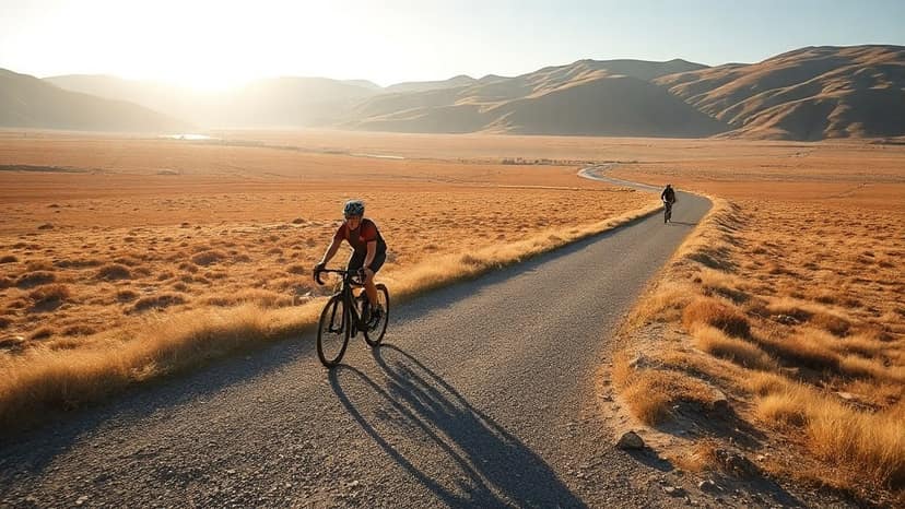Saga Gravel: cycling race at Paredones, Chile