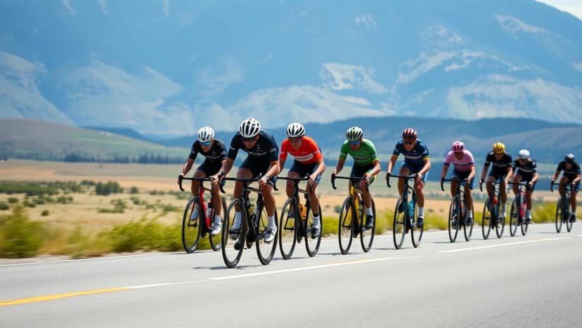 Salida 76: cycling race at Salida, United States
