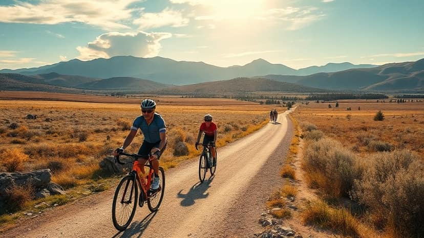 SBT GRVL: cycling race at Steamboat Springs, United States