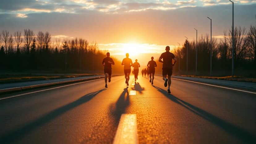 Siberian Ice Half Marathon: running race at Omsk, Russia