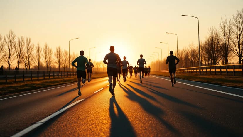 Silesia Marathon: running race at Katowice, Poland