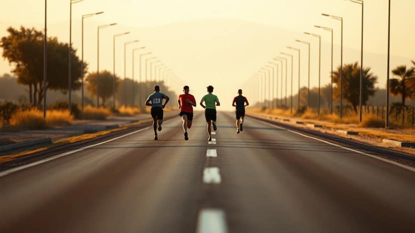 Ethio Telecom Lake Hawassa Half Marathon: running race at Hawassa, Ethiopia