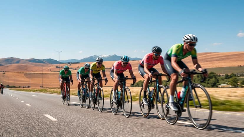 Torino Nice Rally: cycling race at Turin, Italy