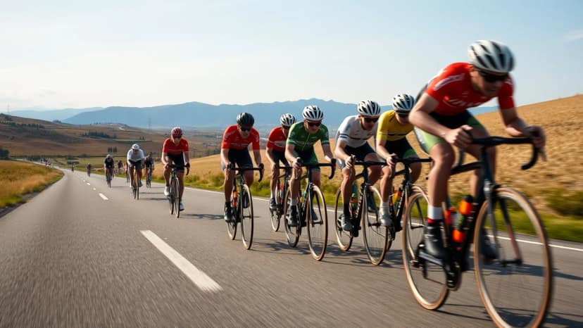 Trans Am Bike Race: cycling race at Astoria, United States