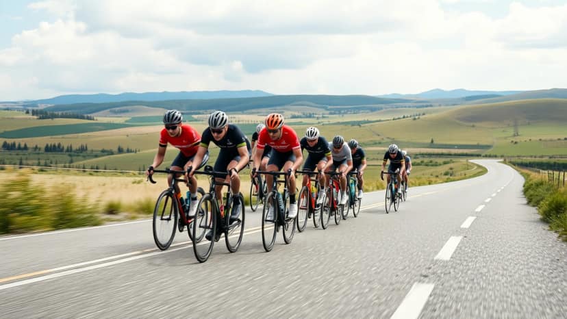 Trans Portugal Roads: cycling race at Braga, Portugal