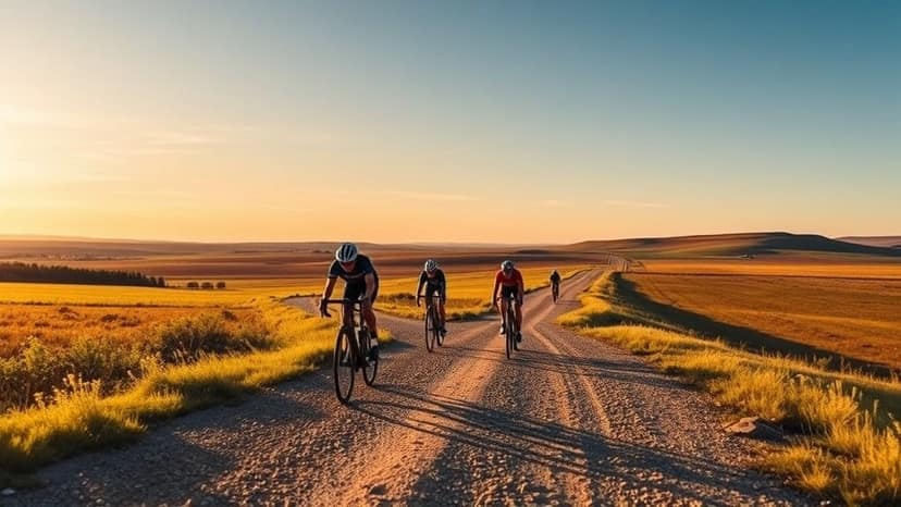 Unbound XL: cycling race at Emporia, United States