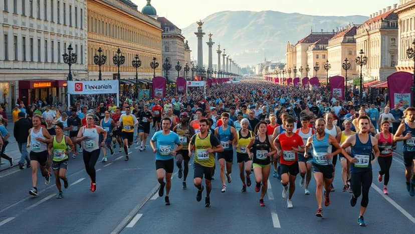 Vienna City Marathon 2026: running race at Vienna, Austria