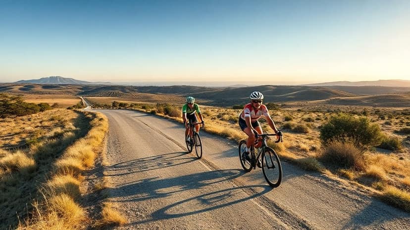 Volcano Gran Fondo: cycling race at Brena Baja, Spain