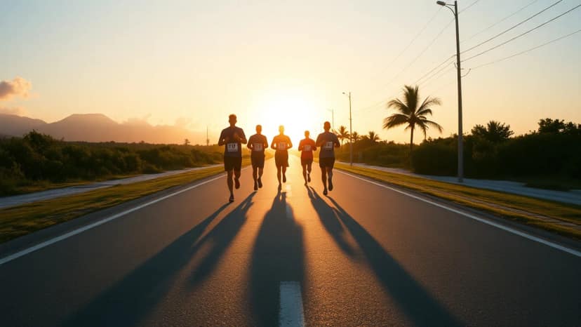 Walkers Cayman Islands Marathon: running race at Walkers Cayman Islands, Cayman Islands