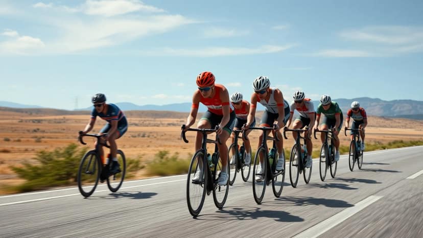 Wild Horse Gravel: cycling race at De Beque, United States
