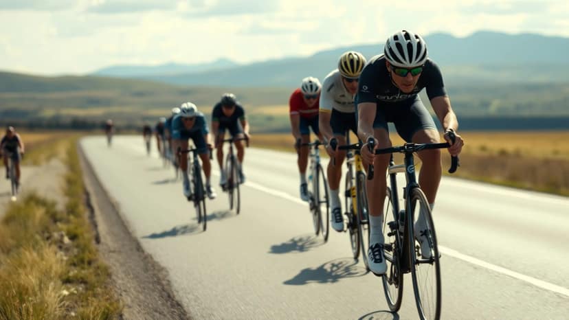 WYO 131: cycling race at Lander, United States
