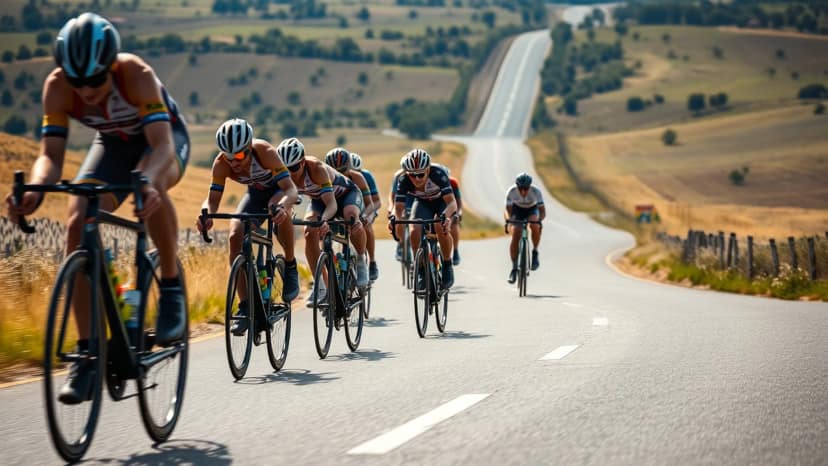 5 Mila Marche: cycling race at Porto Recanati, Italy
