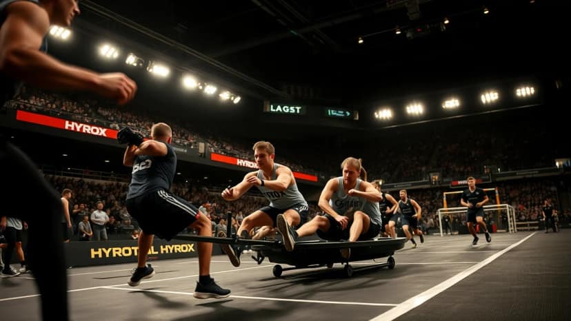 all inclusive Fitness HYROX Cologne: hyrox race at Cologne, Germany