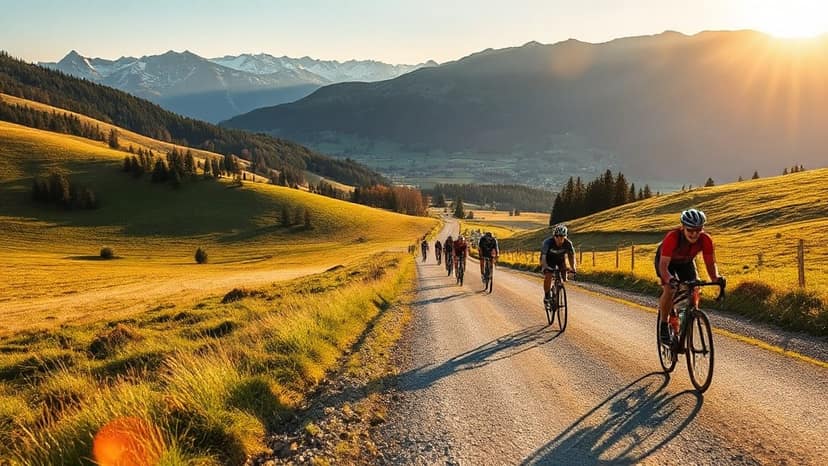 Berg Radrennen Chur Arosa: cycling race at Chur, Switzerland