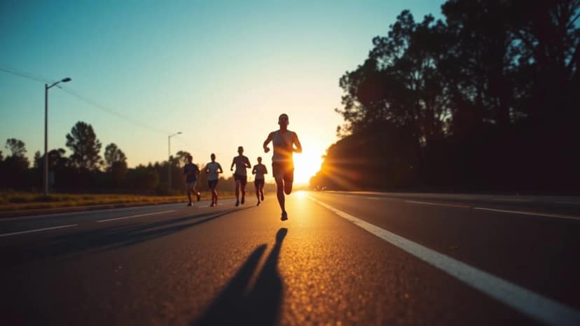 Canberra Times Marathon Festival: running race at Canberra, Australia
