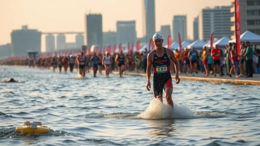 Challenge Almere-Amsterdam: triathlon race at Almere, Netherlands