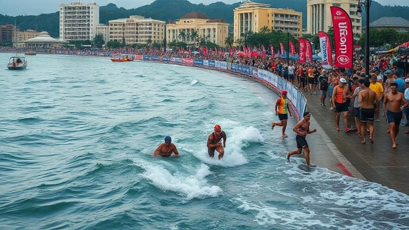 Challenge Malaysia: triathlon race at Pangkor, Malaysia