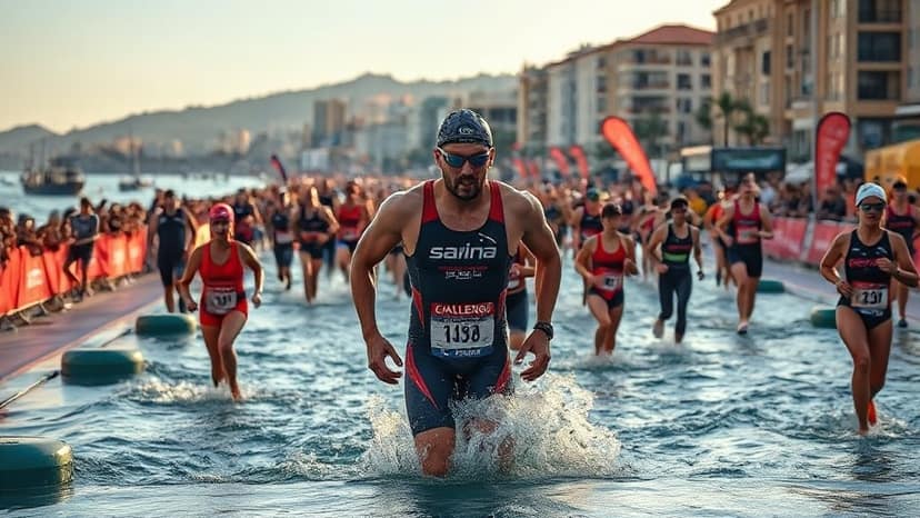 Challenge Salou: triathlon race at Salou, Spain