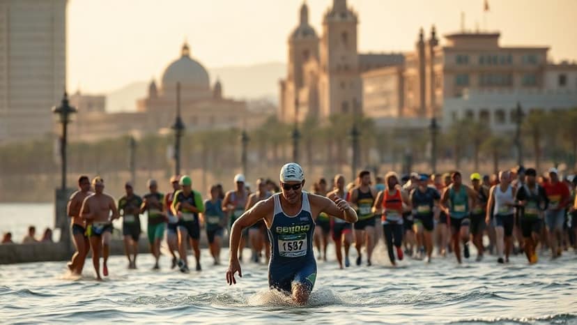 Challenge Samarkand: triathlon race at Samarkand, Uzbekistan