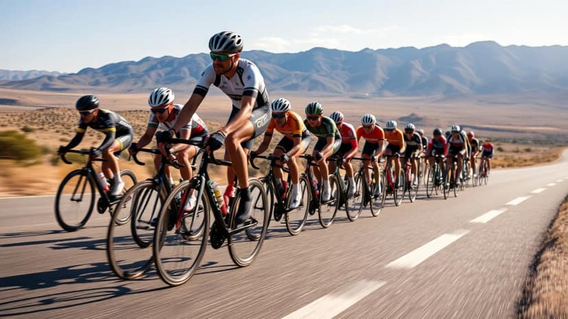 Chino Grinder: cycling race at Chino Valley, United States