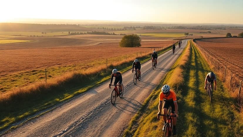 De Gooische Strade Bianche XIII: cycling race at Soest, Netherlands