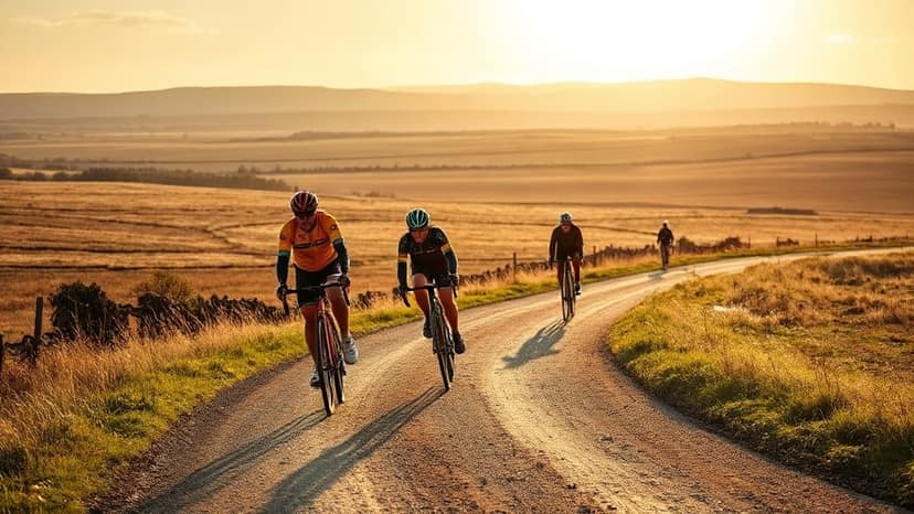 Dirty Reiver: cycling race at Kielder, United Kingdom