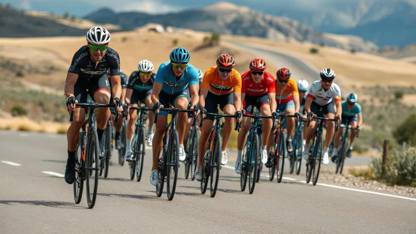Gran Fondo El Origen Egan: cycling race at Zipaquira, Colombia