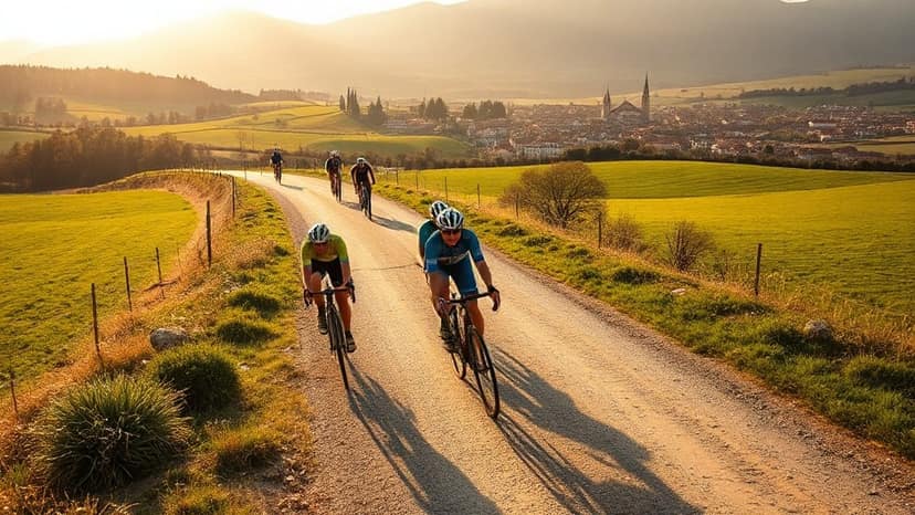 Gran Fondo Prosecco: cycling race at Valdobbienne, Italy