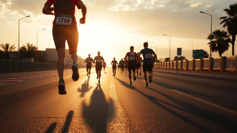 Guadalajara Marathon Skarch hydrated by Electrolit: running race at Guadalajara, Mexico