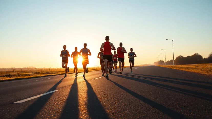H.C. Andersen Marathon: running race at Odense, Denmark