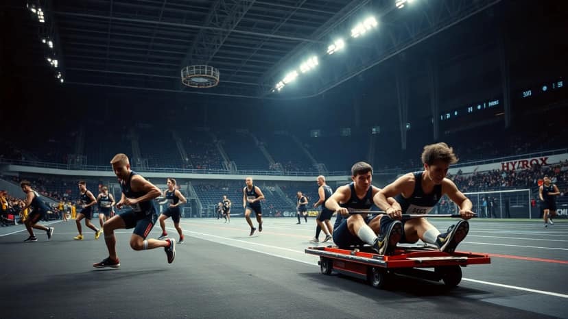 Let’s Go Fitness HYROX Geneva: hyrox race at Geneva, Switzerland